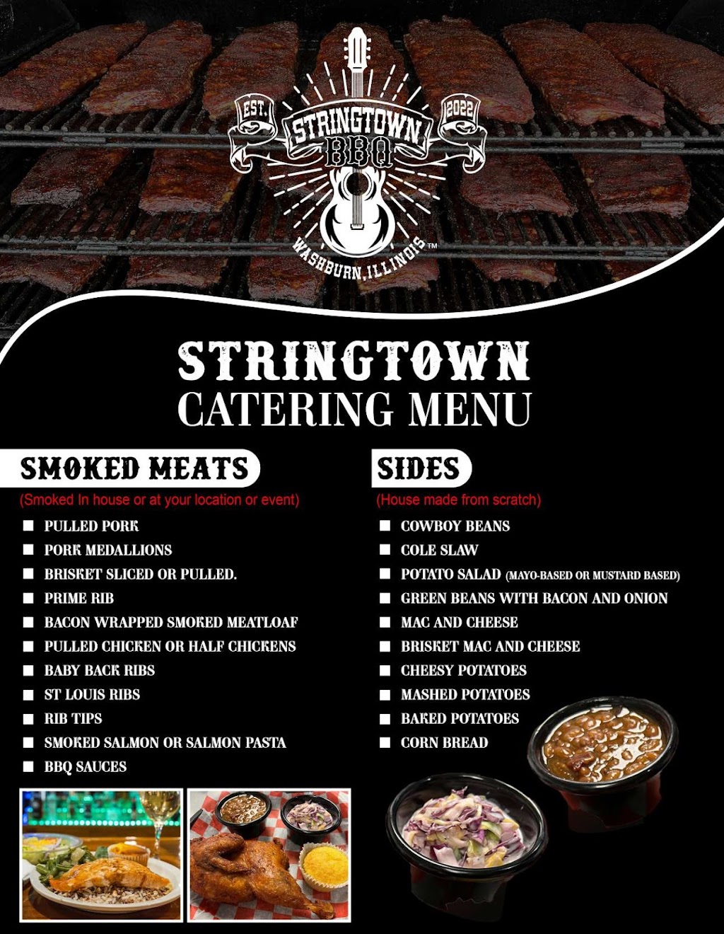 Stringtown BBQ | 895 N Francis St, Washburn, IL 61570, USA | Phone: (309) 248-7022